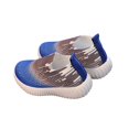 thumbnail image 5 of HTHLVMD Gradient Knit Slip On Sneakers, Toddler Kid's Gradient Knit Slip On Sneakers Comfortable Lightweight Running Flats Casual Preschool Sports Trainers Shoes, Royal Blue 10C, 5 of 5