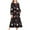 A118 Black, variant on Xdegoge Valentine's Day Dress for Girls Heart Pattern Long Sleeve Maxi Dress Party Wear Cute Holiday Outfit for Kids