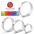 thumbnail image 4 of Ann Clark Biscuit/Circle Cookie Cutter Set, 4-Piece, Made in USA, 4 of 8