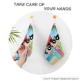 thumbnail image 5 of The Powerpuff Girls Hand Towels Ultra-Lightweight Compact Travel Towel with Hang Loop, Kitchen Hand Towels 2PCS, 5 of 8