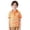 Orange, variant on Shadoumai Boys Button Down Shirts Size 10-1 Cartoon Print Button Closure Short Sleeve Comfortable Funny Tees Shirt Toddler To Big Kid