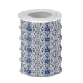 thumbnail image 2 of 5 Rolls Christmas Ribbon 1.5 inch Wide Decorative Ribbon for Gift Wrapping and Holiday Decorations Blue and White Porcelain-style, 2 of 7