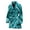 448, variant on Red Boho Flower Pattern Women Bathrobe One Size Univeral Fits, Floral Fashion Lightweight Plush Fleece Long Robe For Women