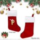 thumbnail image 3 of VEYLIN 20 Inch Christmas Stockings Large Embroidered Stockings Plush Embroidered Stockings Christmas Stockings with Letters, Embroidered Stockings Chr, 3 of 5