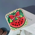 thumbnail image 4 of Shiartex Watermelon Bow Pop Art Jewelry Box Organizer for Necklace, Ring, Earring - Friendship Day Gifts Pink, 4 of 5