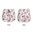 thumbnail image 5 of Picia French Bulldog Duck Pattern Women's 2 in 1 Athletic Running Shorts High Waisted Workout Casual Gym Sweat Shorts with Comfy Liner Zipper Pockets-XX-Large, 5 of 9