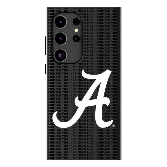 Keyscaper Alabama Crimson Tide Script Galaxy Magnetic Bump Case