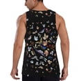 thumbnail image 3 of Haiem Butterfly1 Men Workout Tank Top Gym Bodybuilding Sleeveless Muscle T Shirts Athletic Tank Breathable Workout Shirt-X-Large, 3 of 9