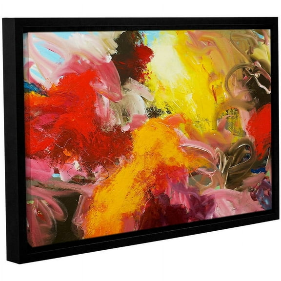 ArtWall Allan Friedlander "Morning Burst" Gallery-wrapped Floater-framed Canvas