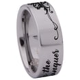 thumbnail image 3 of Tiara Tungsten Carbide Ring, 3 of 9