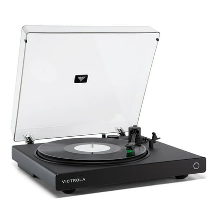Victrola Wave Bluetooth Turntable with Auracast, Black