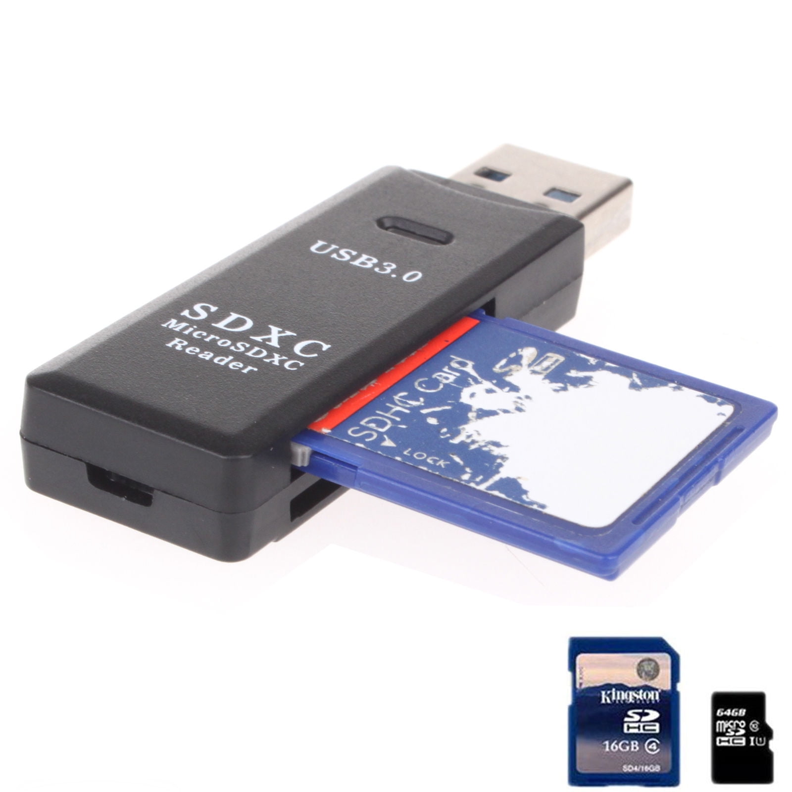 6BBC ABS Adapter Micro SD//TF Computer Memory Card Laptop Desktop USB 2.0 Storage