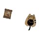 thumbnail image 5 of Marco de fotos Marco de fotos retro Marco de fotos de mesa vintage Reloj de pared Reloj de pared decorativo de gato Reloj colgante para sala de estar, 5 of 8