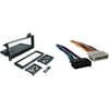Scosche CJ1278B Single DIN Dash Kit w/ Pocket Comp w/ Select 1974-2001 Chrysler and Dodge Black