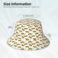 thumbnail image 3 of Balery Leopard Print Sombreros para el sol para hombre y mujer, sombrero de pescador con UPF 50+, 3 of 6