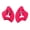 Rose red, variant on Universals Swimming Paddles for Various Age Groups Adjustable Straps Swimming Training Hands Flippers