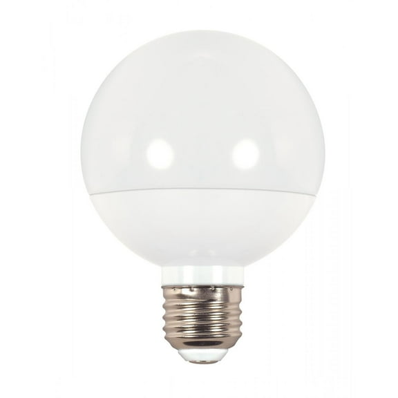 6W - G25 Globe LED - 4000K - Medium base - 120V - 6-PACK