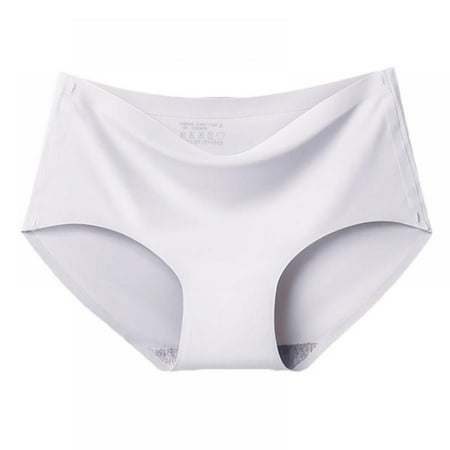 

Solid Thin Invisible Bikini Briefs Sexy Low Waist Seamless Women Panties