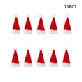 thumbnail image 3 of Injueey Sombrero de Navidad, cubierta de piruleta de moda, colgantes decorativos delicados de Navidad, adorno, bolsa de soporte para vajilla de buena Kits de decoración para fiestas Injueey HA068244-00, 3 of 6