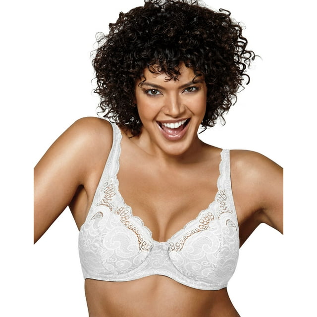 Playtex Womens Love My Curves Beautiful Lift Lightly Lined Underwire Bra, 423D,