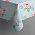 thumbnail image 5 of Pioneer Flower Floral Print Pattern Square Tablecloth, Waterproof Wipeable Spillproof Washable Table Cover for Home Kitchen Party Decor, 60"x60", 5 of 6