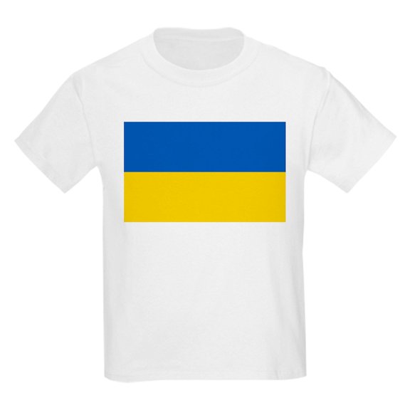CafePress - Flag Of Ukraine T Shirt - Light T-Shirt Kids XS-XL