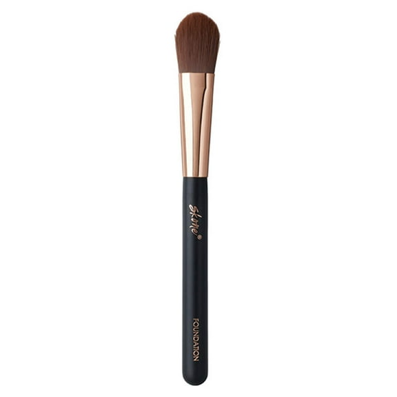 Skone Cosmetics Foundation Brush - Luxe Premium Rose Gold and Synthetic Foundation Brush For Liquid Makeup - Foundation Makeup Brush Face Tool - Professional Grade Nylon Brush Used To Apply Creams & B