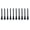 Black-A, variant on 10Pcs PC Case Fan Computer Cooling Fan Mount Screws CPU Mounting Pin Soft Rubber Reducing Noise Screws 25mm