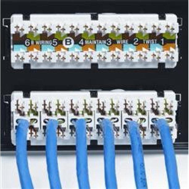 Pm Gs3 24 Systimax Gigaspeeda A Xl Patchmaxa A Gs3 Category 6 U Utp Patch Panel 24 Port Walmart Com Walmart Com