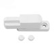 thumbnail image 1 of Window Latch Sash Lock Aluminum Alloy Anti Theft T Type Universal Child Proof Safety Lock for Home Security White, 1 of 4