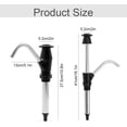 thumbnail image 2 of Pump Pump Manual Pump, Universal Drinking Machine Hand Pump Outdoor Home Pump (White), 2 of 5