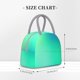 thumbnail image 2 of Disketp blue green colors Bolsa Térmica para Almuerzo, Lonchera con Abertura Amplia y Gran Capacidad, Organizador Reutilizable para Mujeres, Hombres y Adultos, 2 of 6