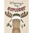 thumbnail image 3 of Garanimals Baby Boys' Reindeer "Mommy's Little Explorer" Graphic Long Sleeve T-Shirt, 3 of 3