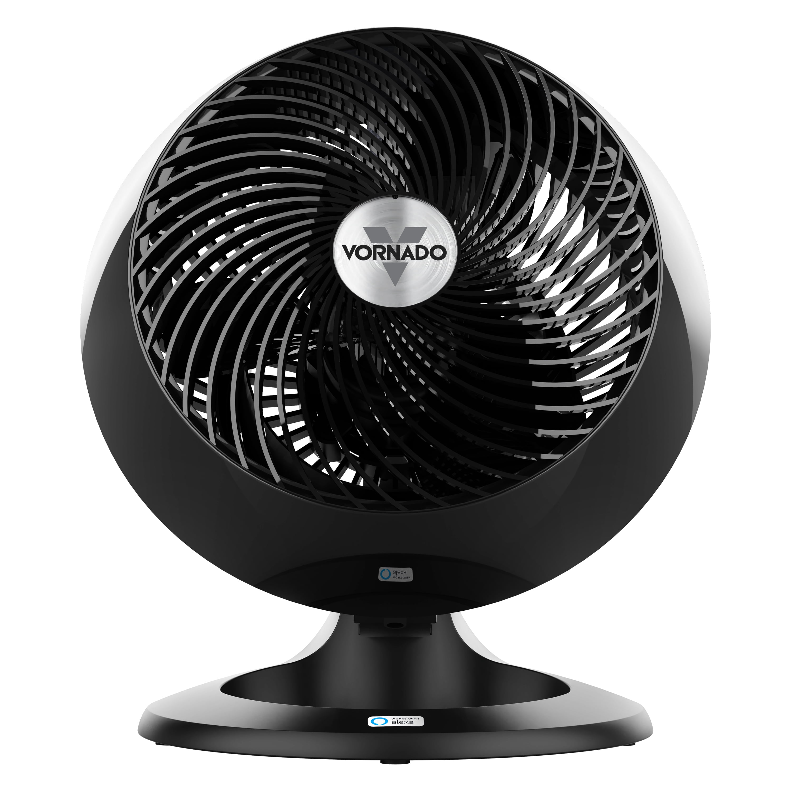 Vornado 660 AE Large Whole Room Works with Alexa Air Circulator Fan with 4 Speeds, Black, A Certified for Humans Device