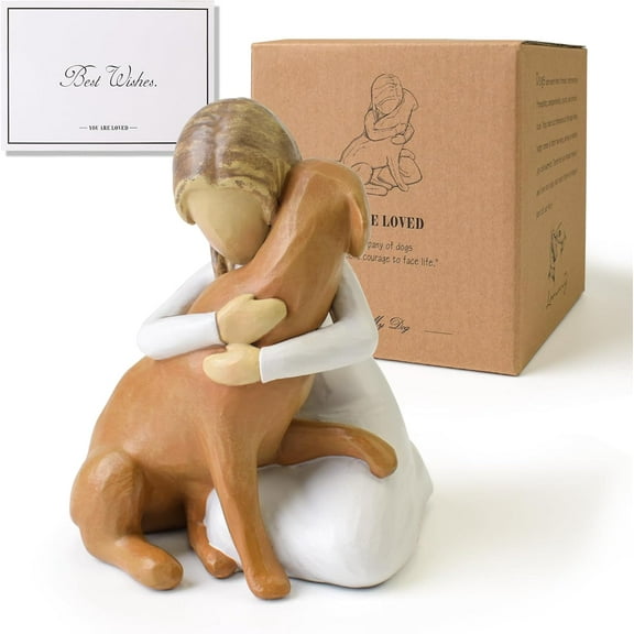 CEYAZYE Dog Memorial Gifts for Loss of Dog Sympathy Gift, Handmade Dog Bereavement Gift, Pet Remembrance Gift Dog, Dog Passing Away Keepsake