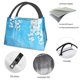 thumbnail image 4 of Fotbe Hanging Orchids Floral Blue Bolsa Térmica Portátil con Estampado, Bolsa de Entrega de Alimentos Aislada, Bolsa Reutilizable de Gran Capacidad para Comidas y Supermercado, 4 of 6