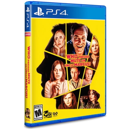 Who Pressed Mute On Uncle Marcus (Limited Run Games) (Playstation 4)