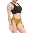 thumbnail image 4 of Tanga GRANKEE para mujer, sin costuras, sin costuras, paquete de 6, talla M, 4 of 5