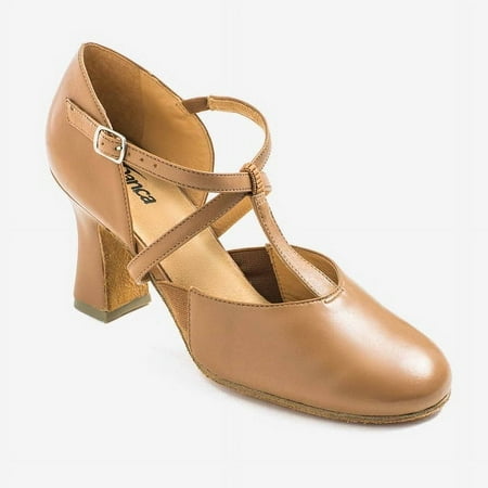 Dance Shoes So Danca Ballroom 8 Adult Caramel Latin Leather Latin Closed Toe Sa