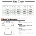 thumbnail image 2 of Blusas de Manga Corta para las Mujeres Camiseta de Cuello Redondo Sólido, Blusa de Verano Casual para las Mujeres, 2 of 7