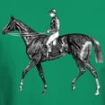 thumbnail image 3 of CafePress - Steelpechase Rider Dark T Shirt - Men's Classic Graphic Cotton T-Shirt, 3 of 4