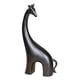 thumbnail image 2 of Estatua de jirafa, adorno de escritorio, figura decorativa coleccionable creativa, animal Negro L, 2 of 9