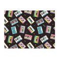 Colorful retro tape Throw Blanket for Couch, Soft Comfy Warm Plush