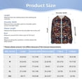 thumbnail image 5 of Cauagu Colorful Mexican2 Print Sun Protection Jacket for Teen,Full-Zipper Long Sleeve Sun Shirts with Pockets UV Hoodie Shirts Outdoor Athletic Jacket-Large, 5 of 7