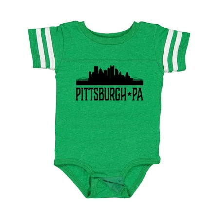

Inktastic Pittsburgh Pennsylvania City Skyline Gift Baby Boy or Baby Girl Bodysuit