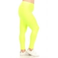 thumbnail image 2 of MOA COLLECTION Women's Plus Size Elastic Band Waist Stretch Comfy Workout Leggings Pants, 2 of 4