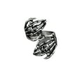 thumbnail image 4 of Yoyauz Skull Rings Women's Men's Adjustable Open Belt Rock Cyclist Vintage Cutout Rings for Unisex Halloween Punk Jewelry Gifts, 4 of 6
