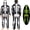 Glow in the Dark, variant on Skeleton Onesie Halloween Costume, Full Zip Hooded Skeleton Jumpsuit, Spooky Halloween Party COS Outfit, Cozy Skull Body Suit for Cosplay & Masquerade, Black & White