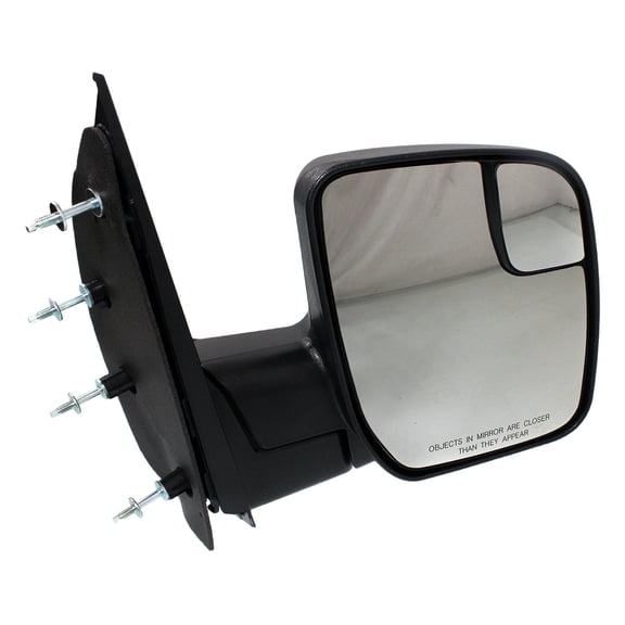 MIRROR Compatible For 2010-2014 Ford E-150 E-250 Right Passenger Textured Black