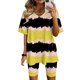 thumbnail image 1 of ICHUANYI Clearance Women Fashion V-Neck Blouse Short Sleeve Tops Shorts Casual Suit Sets(Black, M) ICHUANYI WER2023080814724, 1 of 4